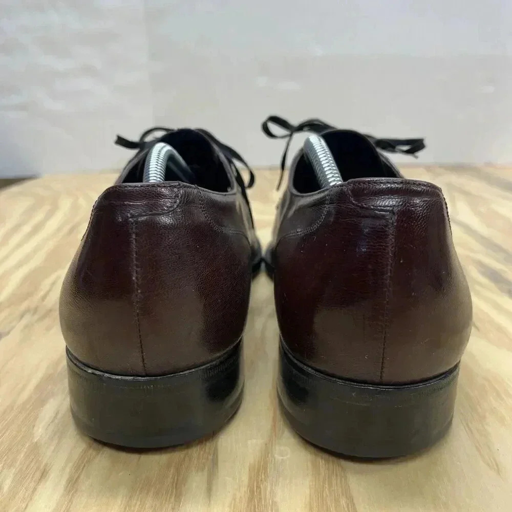 Florsheim Richfield The Florsheim Shoe Red Lace Up Size 12D 33617 Vintage - Picture 5 of 12